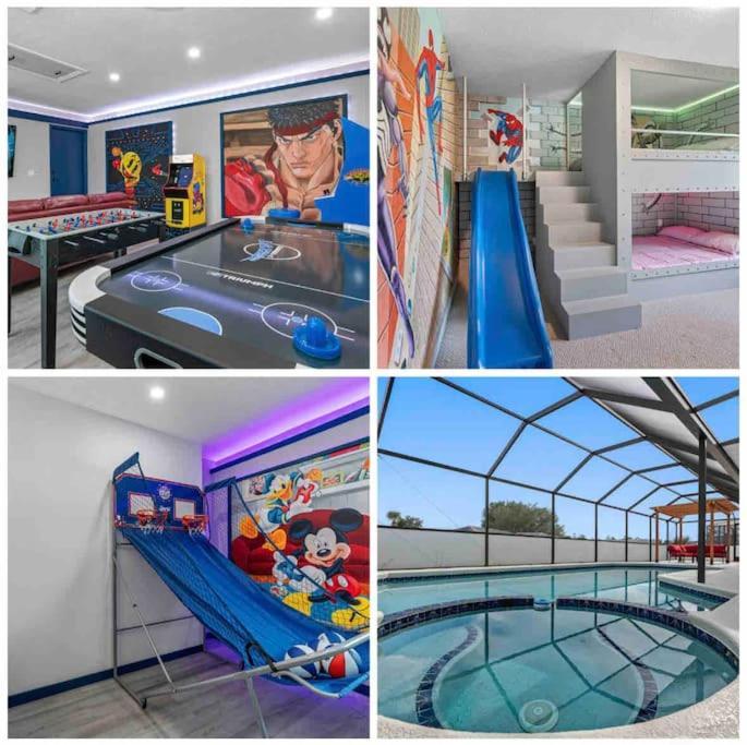13 Mins From Disney Arcade, Private Pool, & Themed Rooms ออร์ลันโด ภายนอก รูปภาพ